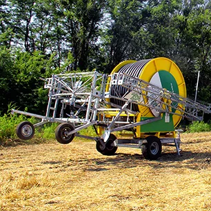 Дождевальная машина с консолью ZDM 400/110