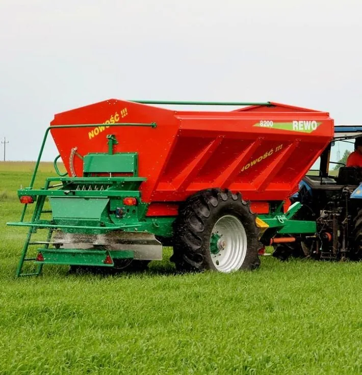 Разбрасыватель минеральных удобрений и извести REWO-8200 AGROMASZ