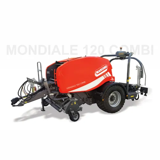 Рулонный пресс-подборщик с фиксированной камерой MONDIALE 120 COMBI